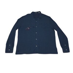 Ralph Lauren Men's XL Shirt New With‎ Tags Dark Blue Button Up $168 MSRP
